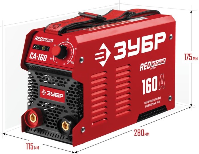 Сварочный инвертор Зубр СА-160 - фото2