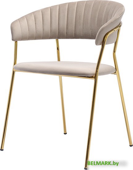 Стул с подлокотниками Bergenson Bjorn Stefany BB0000116 (серый) - фото