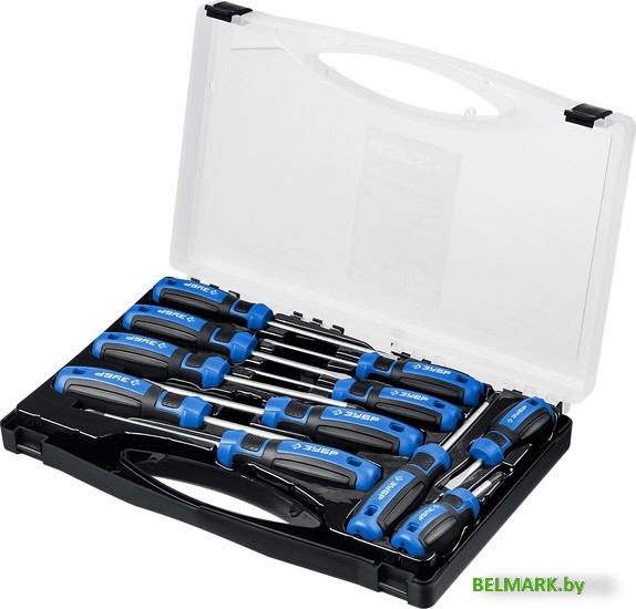 Набор отверток Зубр Профессионал-11 25241 (11 предметов) - фото