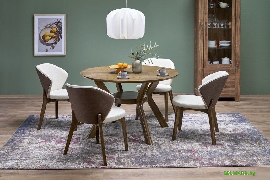 Кухонный стол Halmar Rupert 120/77 (орех/орех) - фото