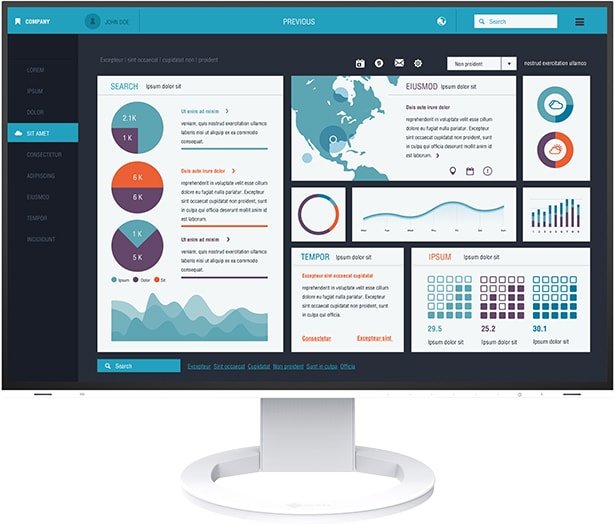 Монитор EIZO FlexScan EV2495-WT - фото