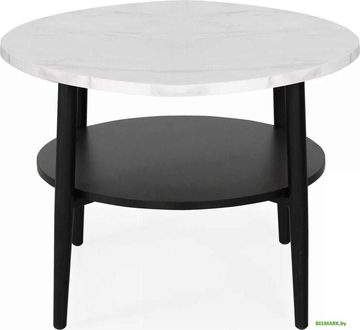 Журнальный столик Signal Ella B (мрамора/черный) - фото2