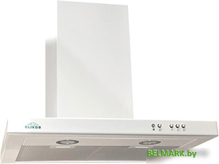 Кухонная вытяжка Elikor Квадра 60П-430-К3Д (белый) - фото
