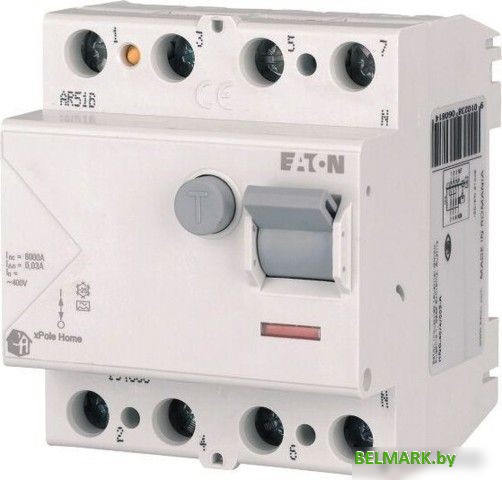 Устройство защитного отключения Eaton HNC-40/4/003 4P 40A 6kA 30mA АC 4M 194694 - фото2