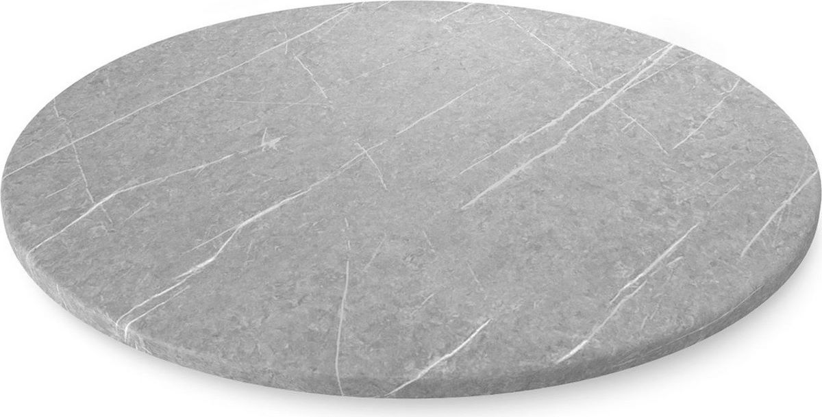 Кухонный стол Sheffilton SHT-TU10/TT 90 (белый муар/серый мрамор) - фото2