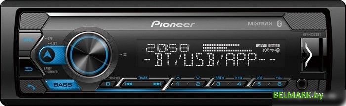 USB-магнитола Pioneer MVH-S325BT - фото