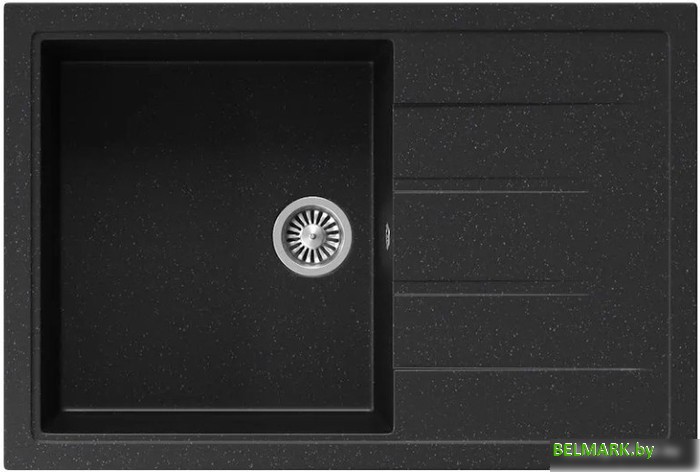 Кухонная мойка Teymi Hanna 75x50 T120113 (черный матовый) - фото