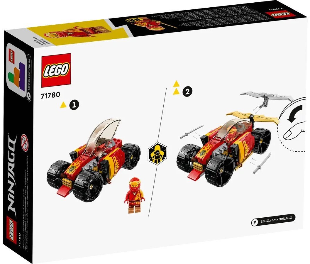 Конструктор LEGO Ninjago 71780 Гоночный автомобиль Кая EVO - фото2