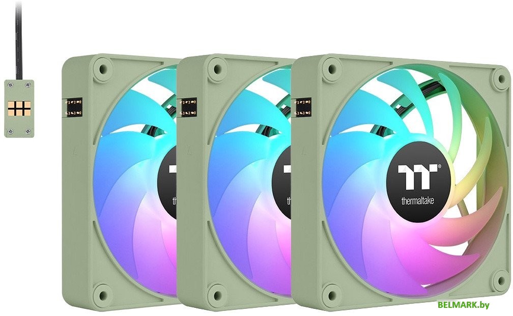 Набор вентиляторов Thermaltake CT140 EX ARGB CL-F197-PL14MG-A - фото