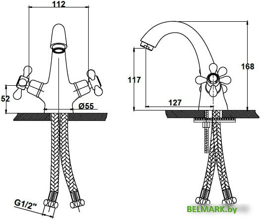 Смеситель Kaiser Carlson Style 44311 - фото2