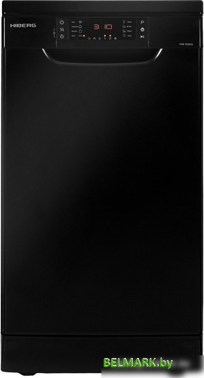 Отдельностоящая посудомоечная машина Hiberg F48 1030 B - фото