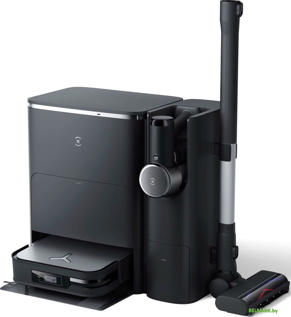 Робот-пылесос Ecovacs X2 Combo (черный) - фото