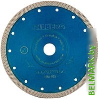 Отрезной диск алмазный Hilberg 200 ультратонкий турбо X - фото