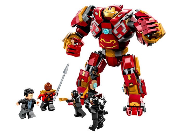 Конструктор LEGO Marvel Super Heroes 76247 Халкбастер: битва за Ваканду - фото2
