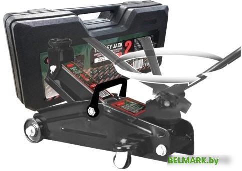Подкатной домкрат RockForce RF-TH22005C 2т в кейсе - фото