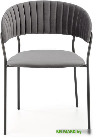 Стул с подлокотниками Halmar K426 (серый) - фото2