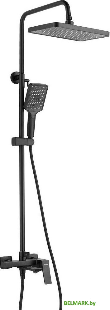 Душевая система Shevanik S4436H (черный) - фото