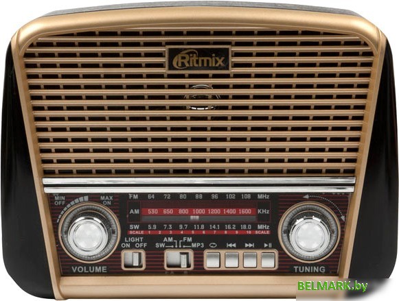 Радиоприемник Ritmix RPR-050 (золотой) - фото