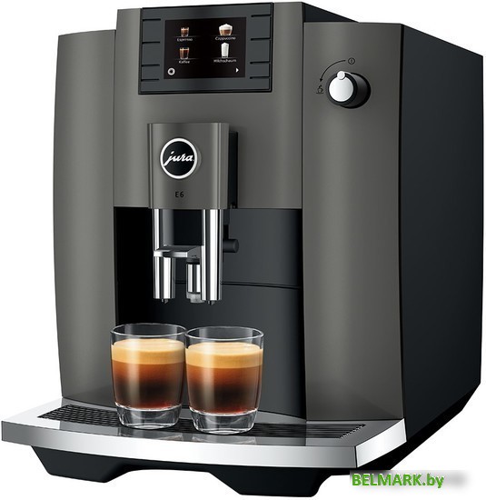 Кофемашина JURA E6 Dark Inox 15439 - фото
