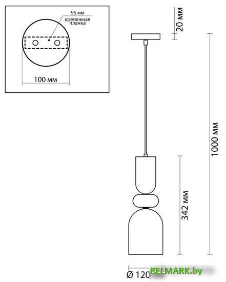 Подвесная люстра Lumion Gillian 4589/1 - фото2