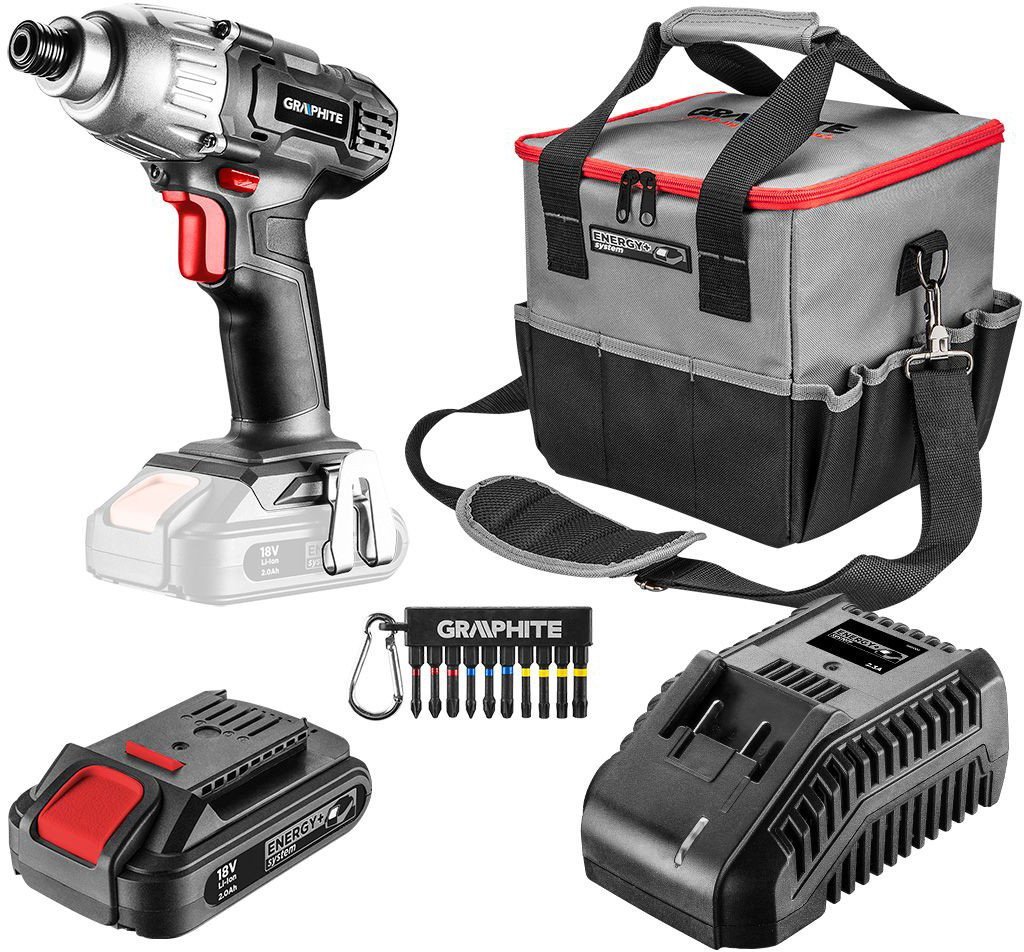 Винтоверт GRAPHITE 58G012-S15 (с 1-им АКБ, сумка) - фото