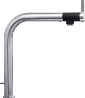 Смеситель Blanco Vonda 518435 (нержавеющая сталь) - фото