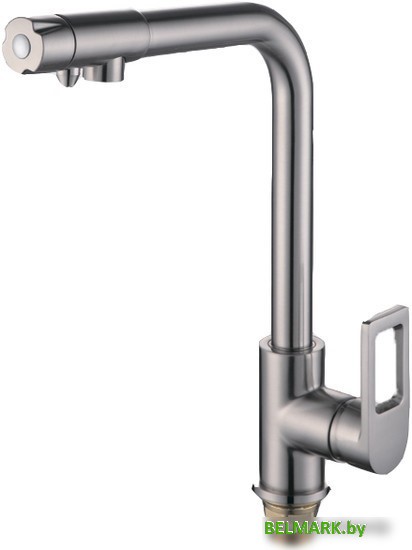 Смеситель FRAP H72 F4372-5 (матовый хром) - фото