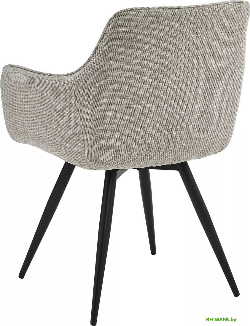 Стул с подлокотниками Signal Ballo Brego 07 (светло-серый/черный) - фото2