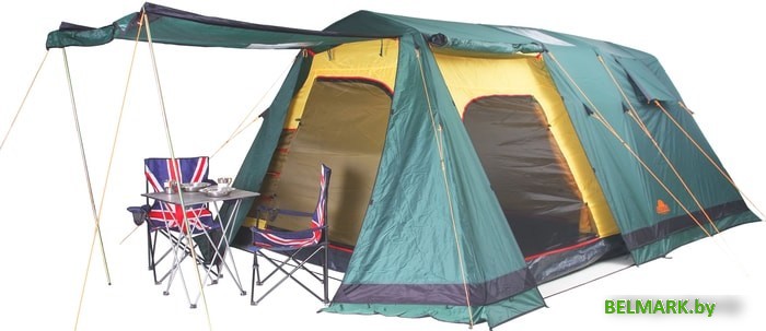 Кемпинговая палатка AlexikA Victoria 10 (зеленый) - фото