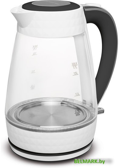 Электрочайник Polaris PWK 1704CGL Diamond (белый) - фото2