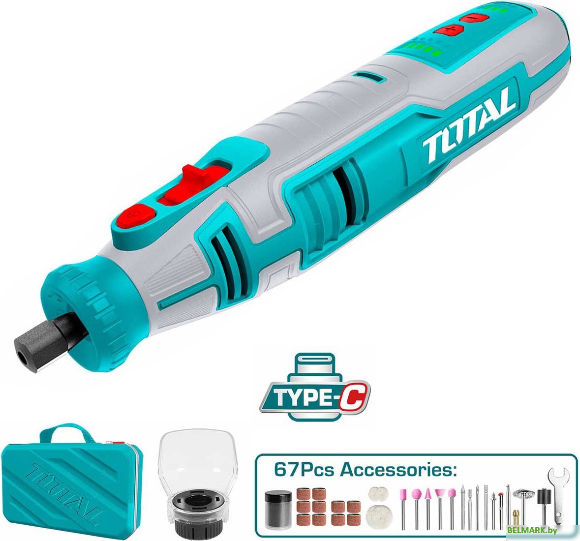 Гравер Total TMGLI0801 (с АКБ) - фото