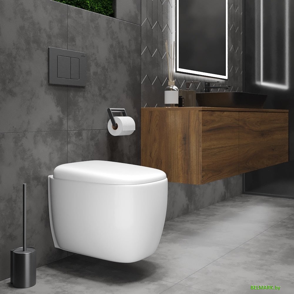 Унитаз подвесной Roxen Martin 530220-02 Rimless Soft Close - фото