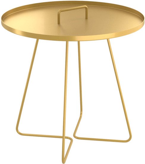 Журнальный столик Sheffilton SHT-CT42 (античное золото) - фото