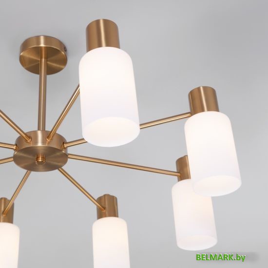 Люстра средней высоты Евросвет 70160/8 (латунь) - фото2