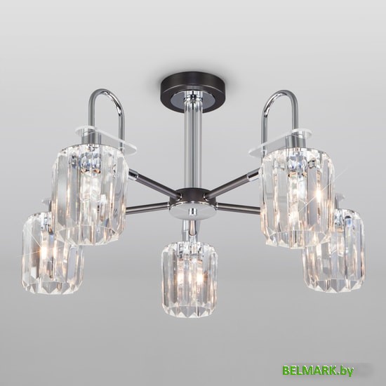 Люстра средней высоты Евросвет 70090/5 (Графит) - фото