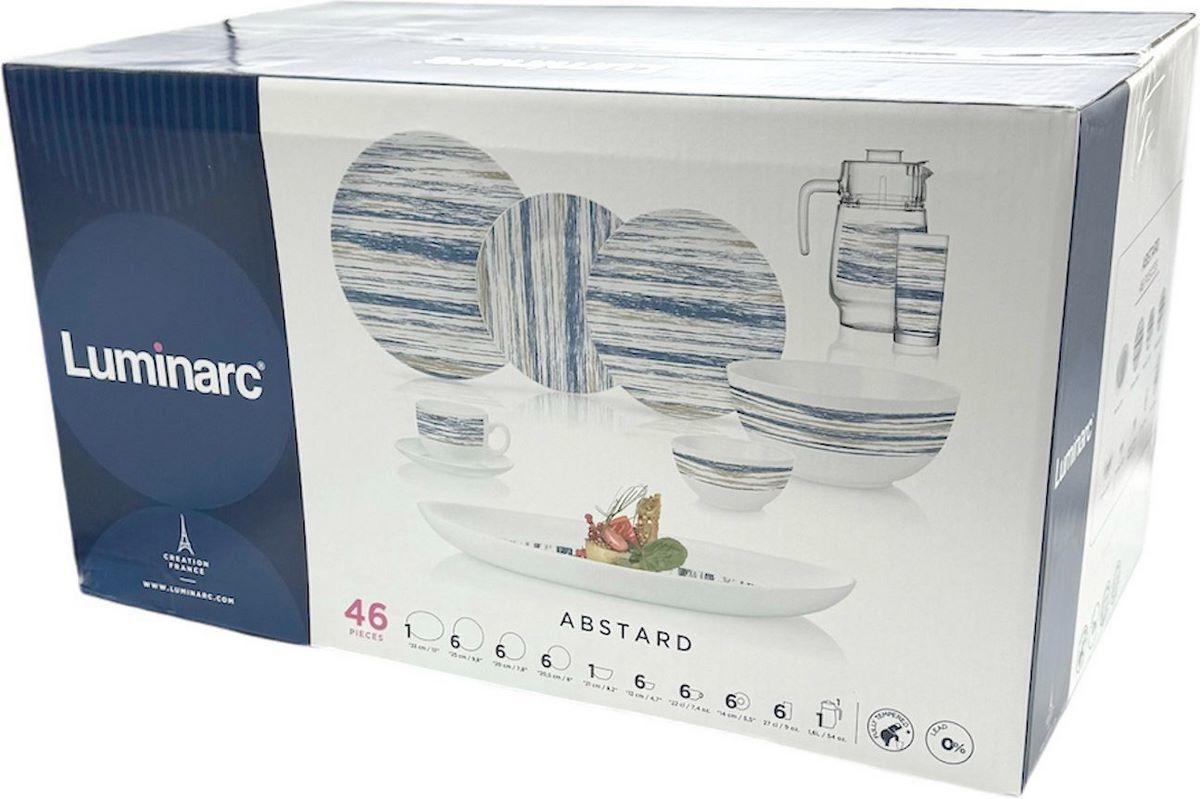 Столовый сервиз Luminarc Abstard V8149 (46пр) - фото2