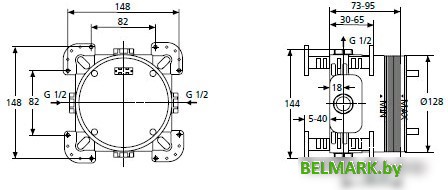 Монтажная коробка Ideal Standard A1000NU - фото2
