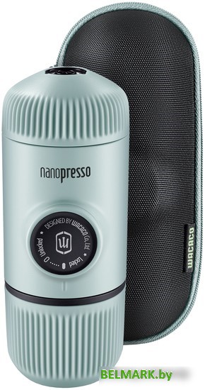 Ручная кофеварка WACACO Nanopresso Arctic Blue + Case - фото