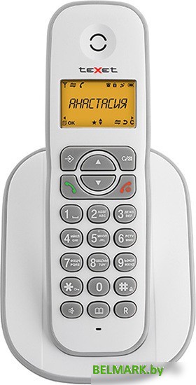 Радиотелефон TeXet TX-D4505A (белый) - фото