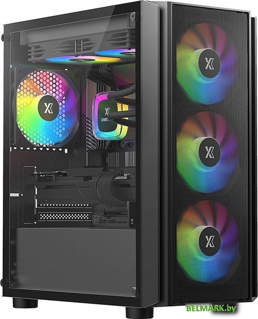 Корпус XASTRA A402M 4ARGB (черный) - фото