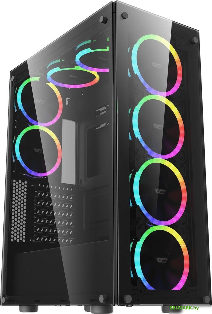 Корпус dark Flash Phantom (черный) - фото