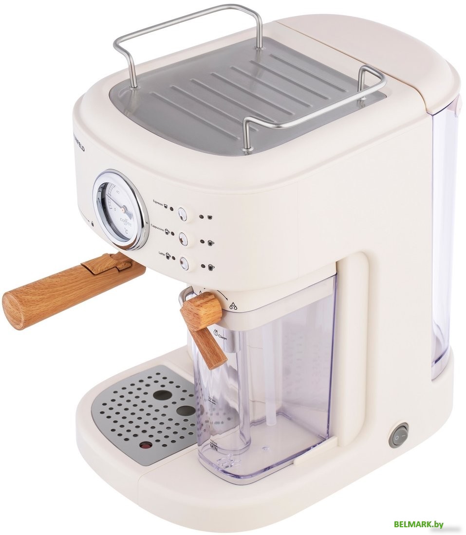 Рожковая кофеварка MAUNFELD MF-737BG Pro - фото2