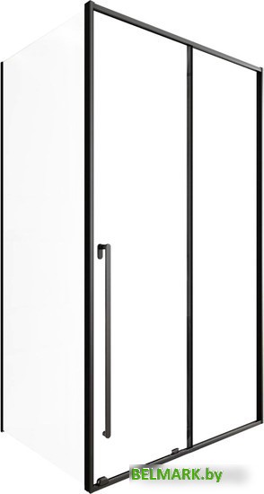 Душевой уголок Allen Brau Fantasy 2.0 120x90 325955 (черный матовый) - фото