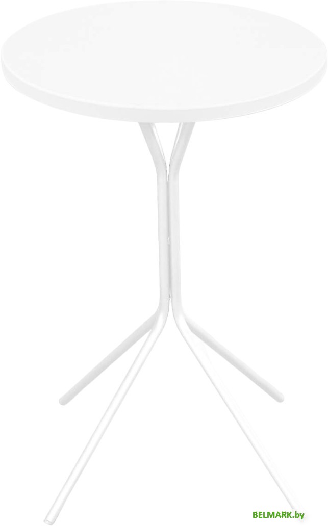 Журнальный столик Sheffilton SHT-CT12-1 (белый муар/глянец белый) - фото