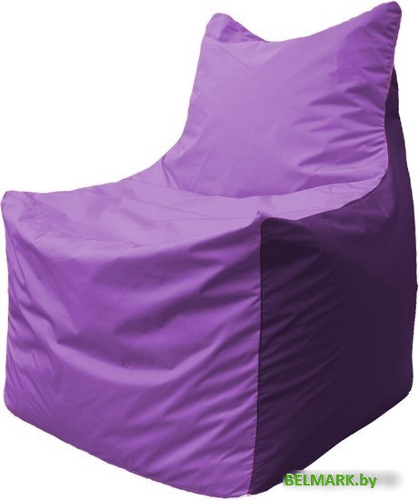 Кресло-мешок Flagman Фокс Ф2.1-102 (сиреневый/фиолетовый) - фото