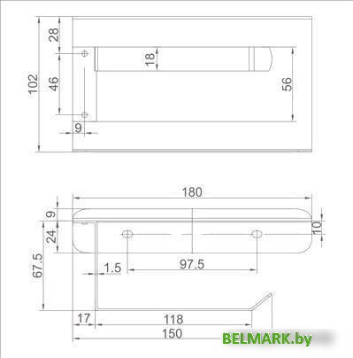 Держатель для туалетной бумаги Ledeme L5503-4 - фото2