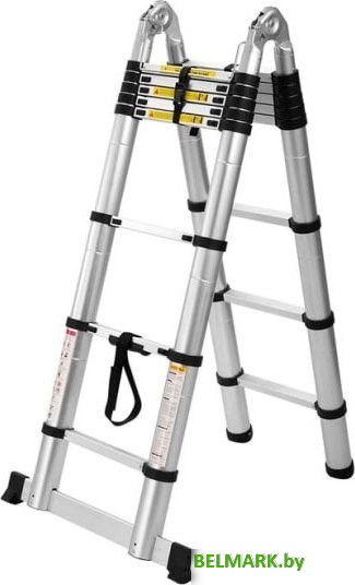 Лестница-стремянка Алюмет STD 2.5 (2х8 ступеней) - фото