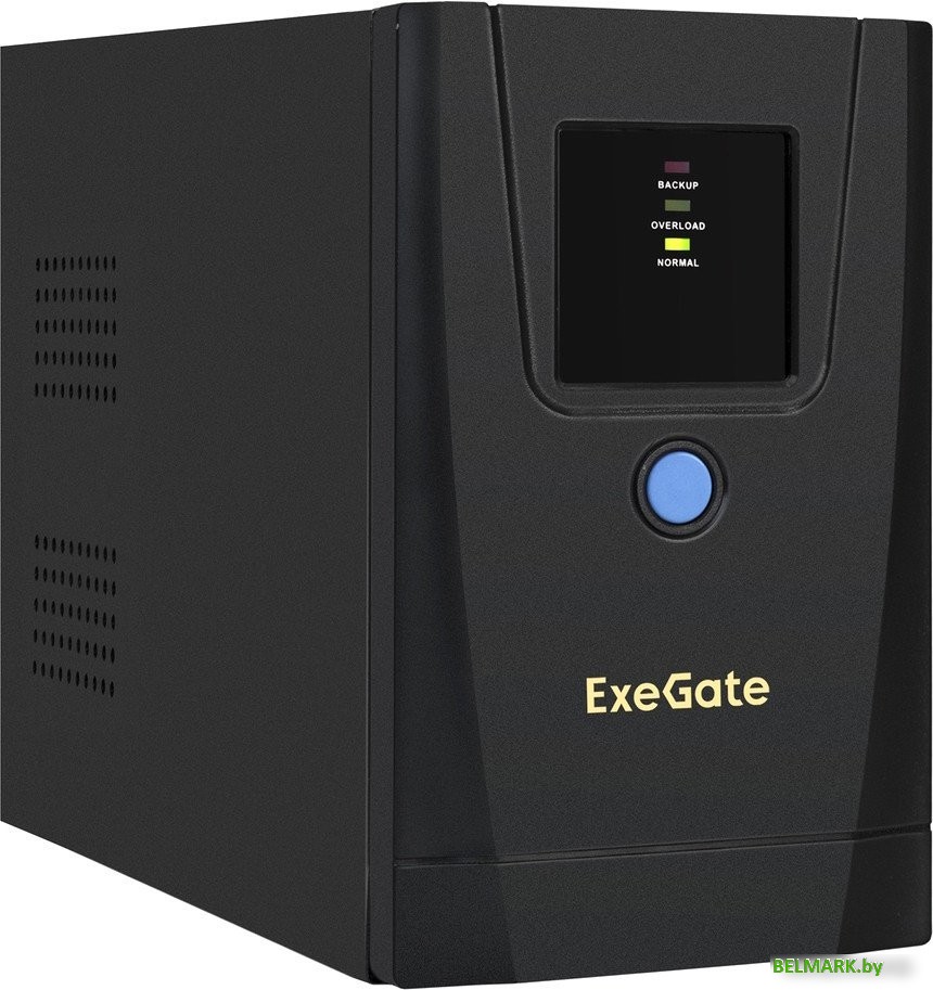 Источник бесперебойного питания ExeGate SpecialPro UNB-650.LED.AVR.1SH.2C13.RJ.USB EX292768RUS - фото
