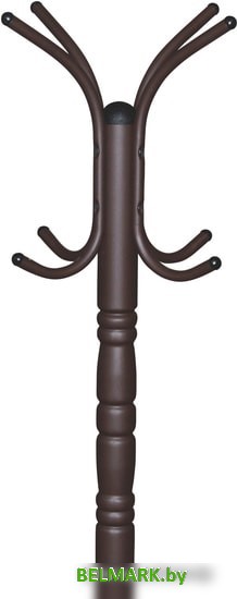 Вешалка для одежды Sheffilton SHT-CR14 963662 (коричневый муар/черный) - фото2