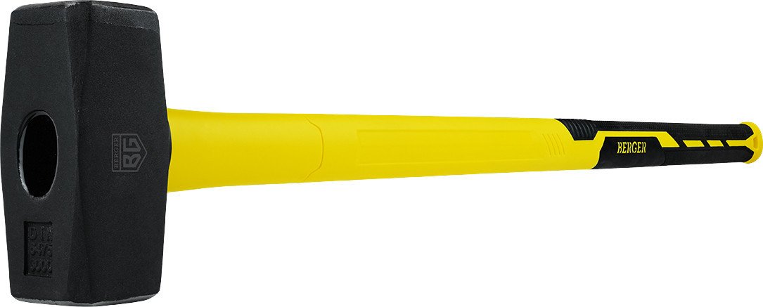 Кувалда Berger Кованая 4кг BG1520 (фиберглассовая рукоятка) - фото2